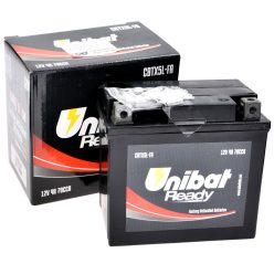   Akkumulátor, üzemkész, UNIBAT, CBTX5L-FA / YTX5L-FA / ETX5L-FA, (114X71X106), 12V, 4Ah, AGM