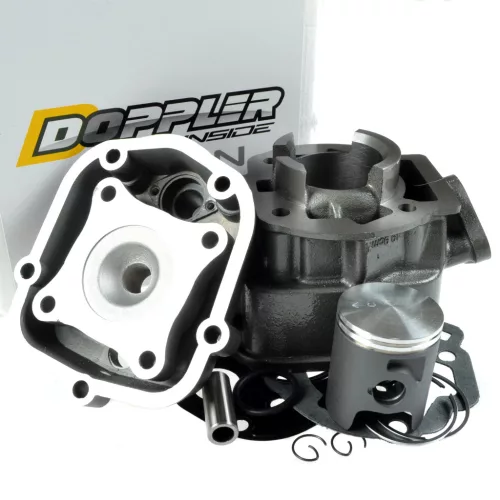 Henger, DOPPLER, S1F vas SPORT, 50CC, DERBI D50B0 LC + hengerfej