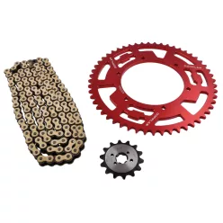   Motor meghajtó készlet, DOPPLER RACING, 14 / 53T, DERBI SENDA, új típus