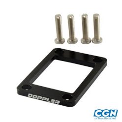   Szívómembrán távtartó, DOPPLER CNC, 5MM, fekete, DERBI / AM6