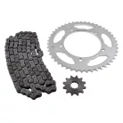 Hajtáslánc készlet, TEKNIX, 12 / 47T, APRILIA RS50 / TUONO 99-05
