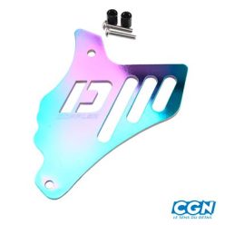   Szekunder hajtás (első lánckerék) fedél, DOPPLER, króm, MINARELLI, AM6