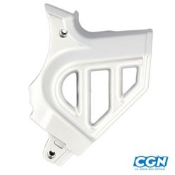   Szekunder hajtás (első lánckerék) fedél, TEKNIX, ezüst, MINARELLI, AM6