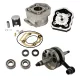 Henger szett + tengely, CONTI, 50CC, DERBI D50B0 LC