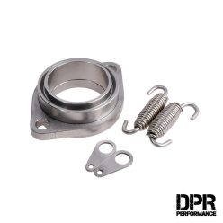   Kipufogó rögzítő készlet, nagy furat, MTX, DPR Performance, INOX készlet