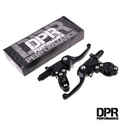   Fék-és kuplungkar, + kapocs, fekete készlet, SIMSON, DPR Performance