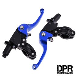   Fék-és kuplungkar, + kapocs, kék készlet, SIMSON, DPR Performance