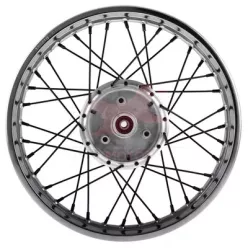   Kerék, króm, fekete, küllők, SIMSON, 1,6x16, S50/51, DPR CLASSIC