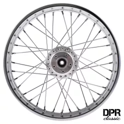   Kerék, króm, ezüst kerékagy+ króm küllők, SIMSONS51, 1,60x16, DPR CLASSIC