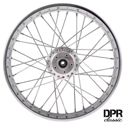   Kerék, króm, ezüst kerékagy+ inox küllők, SIMSONS51, 1,60x16, DPR CLASSIC