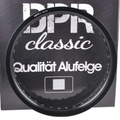   Keréktárcsa, 2,15x16, alumínium, fekete, Simson, MZ ETZ, DPR Classic