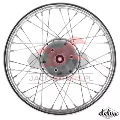 Keréktárcsa, 1,5x16, krómozott, Simson S50, S51, Inox, Delux