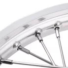 Kerék, SIMSON 1,4x16, S50/51, alu, inox, DELUX