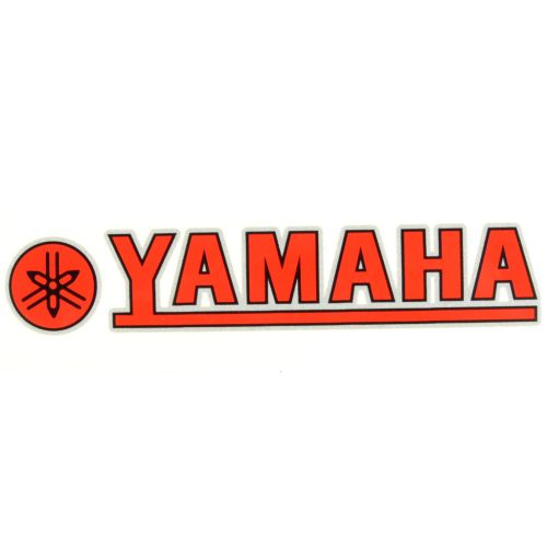 Matrica, YAMAHA, piros-fekete-ezüst + LOGO készlet