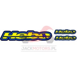 Matrica, sárga, kék, HEBO, szett