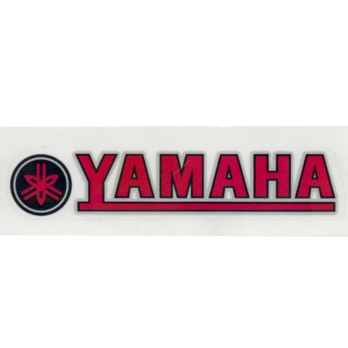 Matrica, YAMAHA, bordó-fekete-ezüst + LOGO készlet