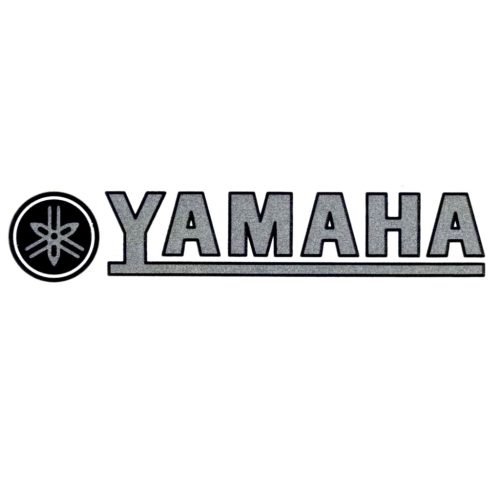 Matrica, YAMAHA ezüst-fekete-fehér + LOGO készlet