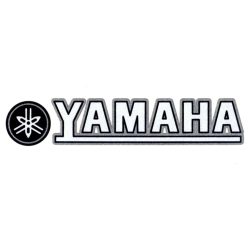   Matrica, YAMAHA, fehér-fekete-ezüst + LOGO készlet, TYPE 2