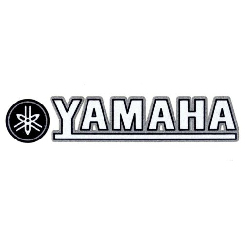 Matrica, YAMAHA, fehér-fekete-ezüst + LOGO készlet, TYPE 2