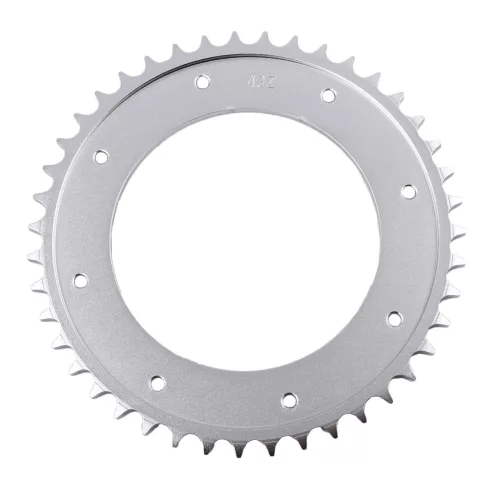 Hátsó lánckerék, WSK 125, 43T, új típus, DUELLS