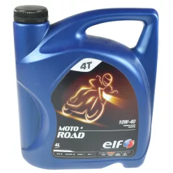 Olaj, ELF 4 ROAD 10W40, félszintetikus, 4L