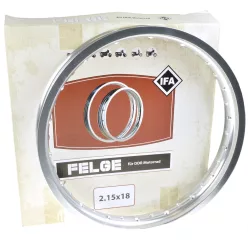 Felni (ráf), 2,15x18, alumínium - MZ ETZ TS, IFA