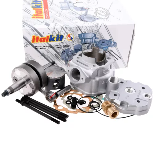 Hengerkészlet, BIG BORE + főtengely, ITALKIT RACING 96CC, DERBI D50B0 LC