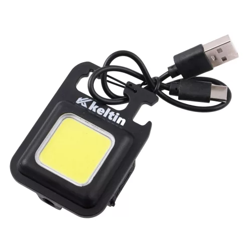 Mini zseblámpa, mágneses, LED COB, 6W
