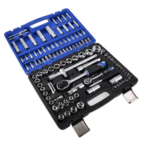 Dugókulcs készlet + TORX, 108 darab