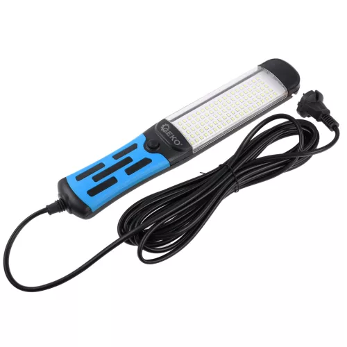 Műhelylámpa, LED, 230V 15W, mágnessel és kampóval