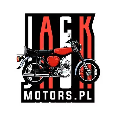 Matrica jack motorok simson piros