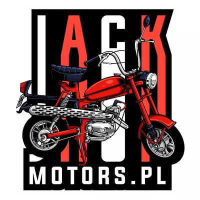 Matrica jack motorok motorok motorok piros