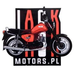 Matrica jack motorok mz etz 150 piros