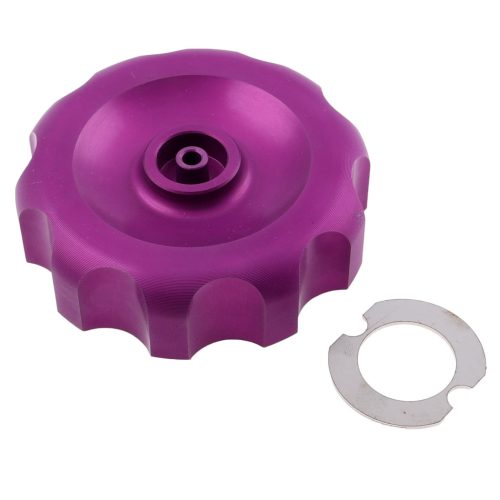 Üzemanyagbetöltő sapka, alu, CNC, lila, Simson, JMP