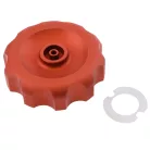 Üzemanyagtartály sapka, SIMSON, ALU CNC, narancs, JMP