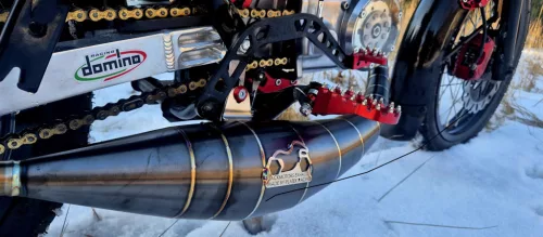 Kipufogó, PLATEK RACING, Simson S85-110, RACING PREMIUM, JMP LIMITED BLACK EDITION