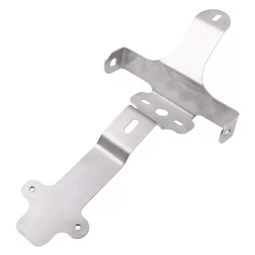 Hátsó lámpa / irányjelző / rendszámtábla tartó, SIMSON S51, TUNING, INOX, JMP