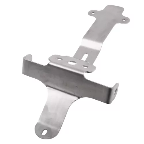 Hátsó lámpa / irányjelző / rendszámtábla tartó, SIMSON S51, TUNING, INOX, JMP