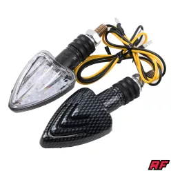 Irányjelző, mini, LED, karbon, ARROW, V5 készlet