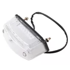 Hátsó lámpa, univerzális, LED, fehér, V2 RACING FORCE