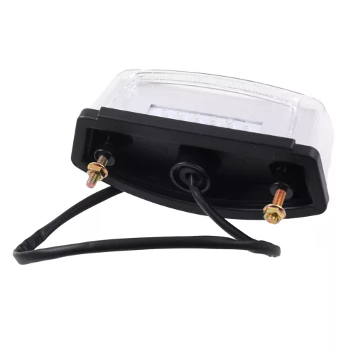 Hátsó lámpa, univerzális, LED, fehér, V2 RACING FORCE