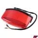 Hátsó lámpa, univerzális, LED, piros, V2 RACING FORCE