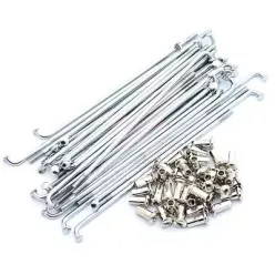   Küllőszett, anyával, króm, SIMSON S51 készlet, 16''