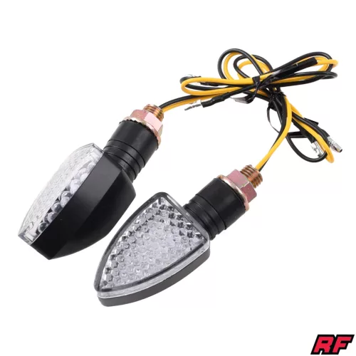 Irányjelző, mini, LED, fekete, ARROW, V9 készlet