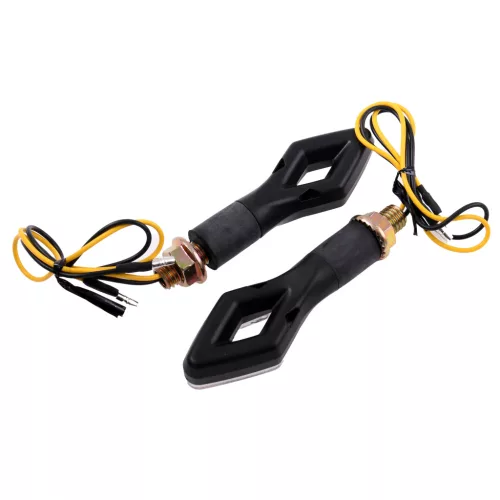 Irányjelző, mini, LED, fekete, ARROW, V15 készlet