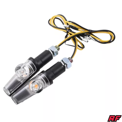 Irányjelző, mini, LED, fekete, ARROW, V22 készlet