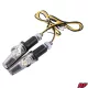 Irányjelző, mini, LED, fekete, ARROW, V22 készlet