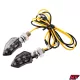 Irányjelző, mini, LED, króm, ARROW, V11 készlet