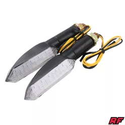 Irányjelző, mini, LED, fekete, ARROW, V23 készlet