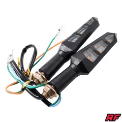 Irányjelző, mini, LED, fekete, ARROW, V30 készlet